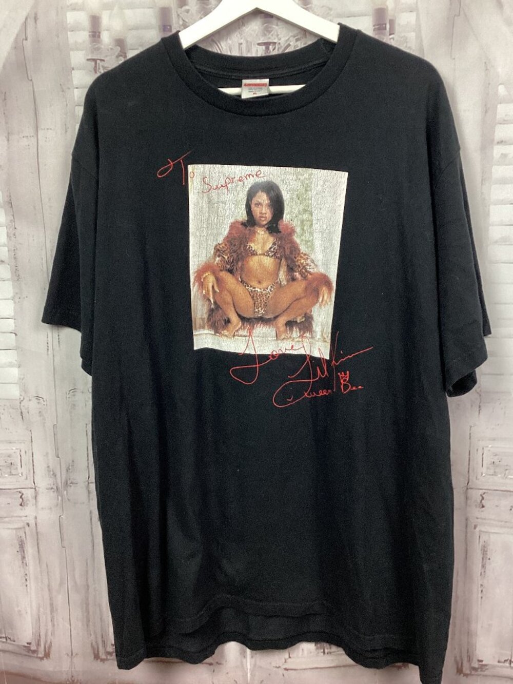 Supreme X Lil Kim T Shirt Black XL